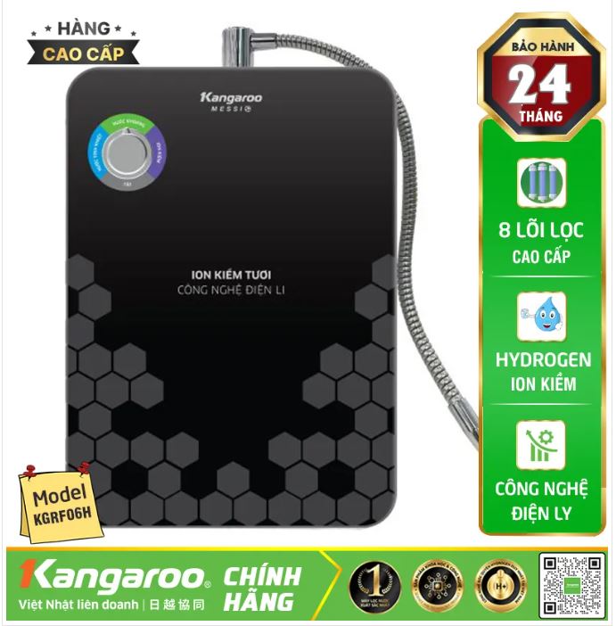 Thiết bị tạo nước Hydrogen ion kiềm Kangaroo KGRF06H