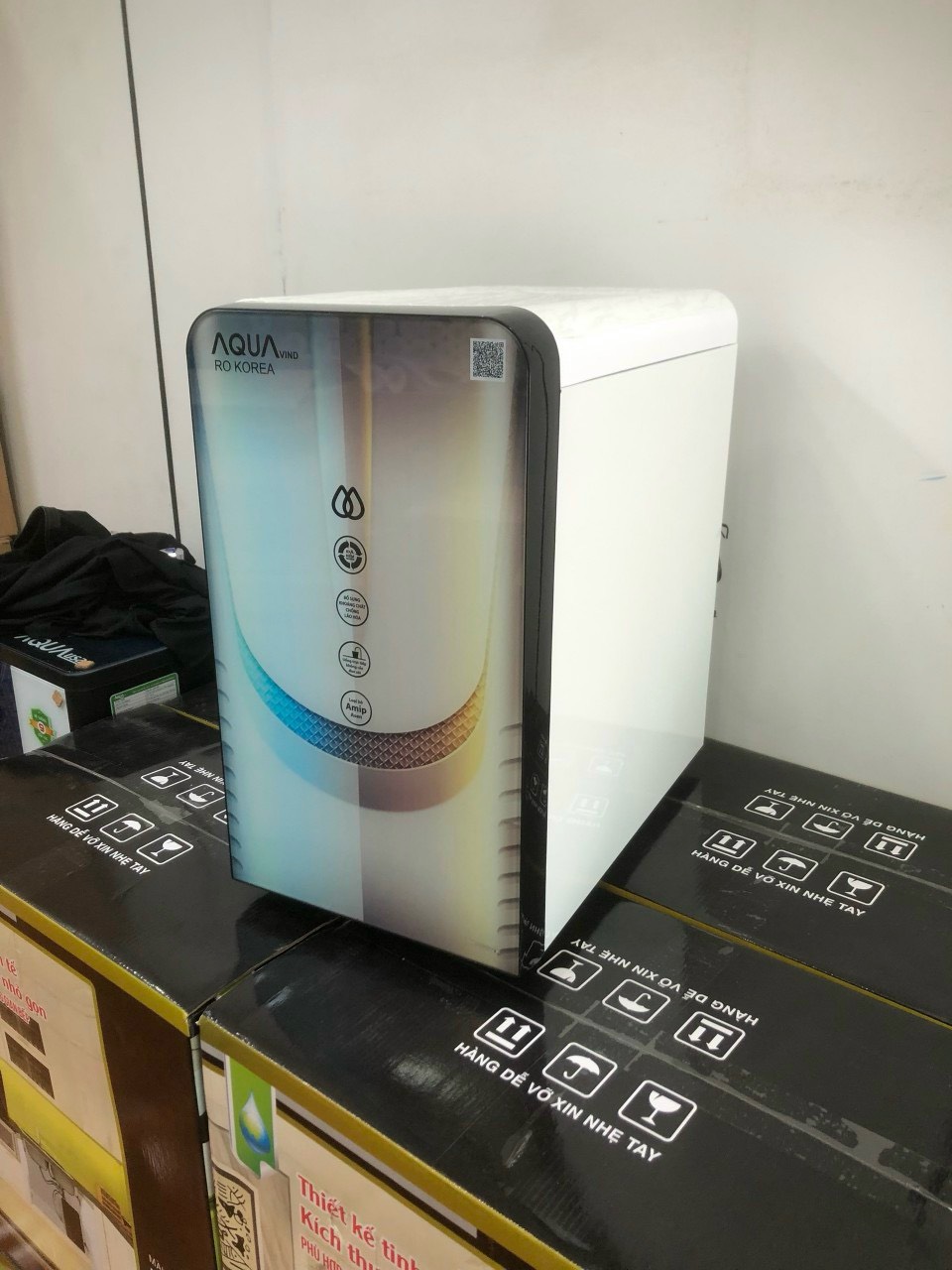Máy lọc nước đặt bàn AQUA lắp gầm tủ bếp - Ảnh 4